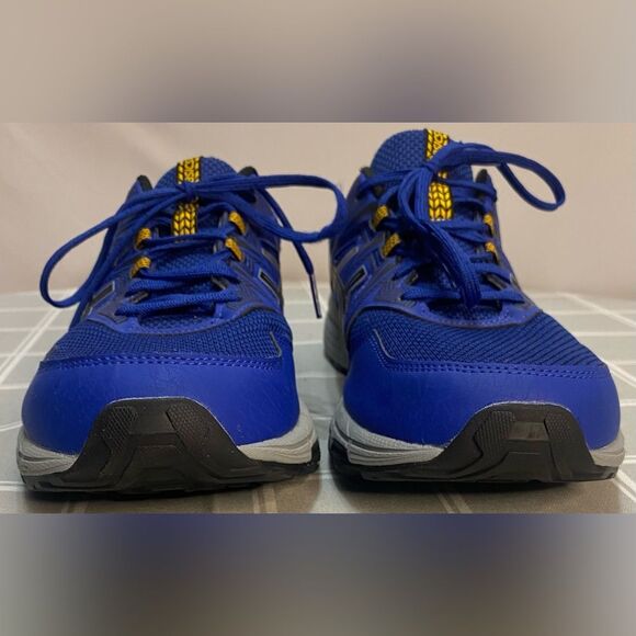 ASICS Gel Venture 8 Men’s Sz 10 Extra Wide Blue Black Sneakers Athletic Shoes - Picture 4 of 15